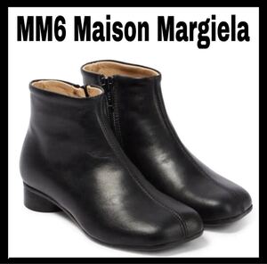 MM6 Maison Margiela Tabi レザー ブーツ 37