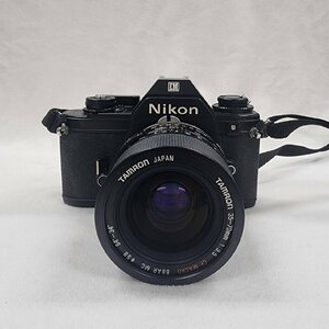 Nikon ニコン EM レンズ TAMRON 35-70mm F3.5 シャッター〇 一眼レフカメラ フィルムカメラ ブラックボディ