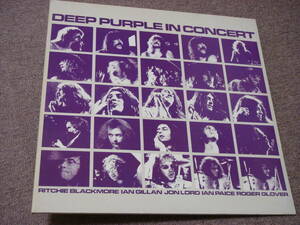 ＬＰ　Deep Purple　In Concert　ドイツ盤