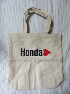 HONDA ホンダ HONDA トートバッグ しっかりした生地 丈夫 サイズ350-340-120㎜ しっかり入ります 未使用　２