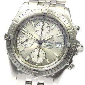 ブライトリング BREITLING A13355 クロスウィンド クロノグラフ デイト 自動巻き メンズ 美品 _801692