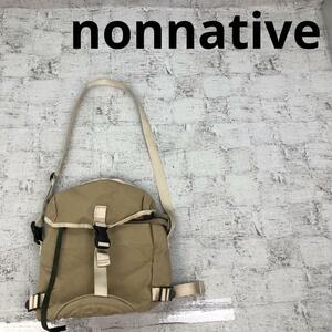 nonnative ノンネイティブ リップストップ ショルダーバッグ W14217