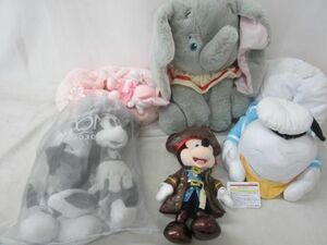 【同梱可】中古品 ディズニー ダンボ ミッキー ミニー 他 ティッシュケース ぬいぐるみ 等 グッズセット