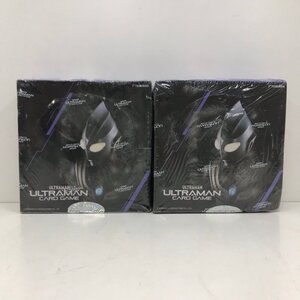 【未使用】 円谷プロダクション ウルトラマン カードゲーム ブースターパック01 地球の守護者たち 2BOX シュリンク付き 250109AG010164