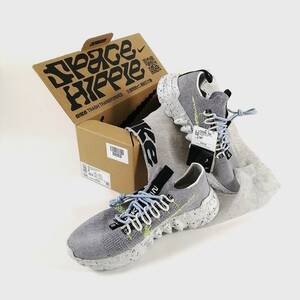  【新品/US9/27.0cm】NIKE SACE HIPPIE ナイキ スペースヒッピーボルト US9 バッグ付属 GREY/VOLT GLOW PHOTON DUST CQ3986 002 (#D22ED)