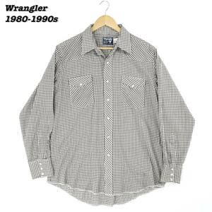 Wrangler Western Shirts 1980s 1990s 16 1/2-34 SH2207 Vintage ラングラー ウエスタンシャツ 1980年代 1990年代 アメリカ製