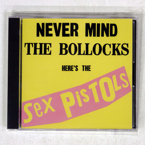 SEX PISTOLS/NEVER MIND THE BOLLOCKS HERE’S THE SEX PISTOLS/VIRGIN VJD-110 CD □