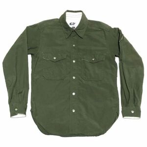 Engineered Garments CPOシャツ XS オリーブ ミリタリー エンジニアドガーメンツ CPO Shirt Olive カーキ Khaki