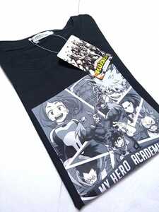 新品 未使用 僕のヒーローアカデミア 150 半袖 Tシャツ カットソー 部屋着 パジャマ 麗日 爆豪 轟　即決 送料無料 完売 限定