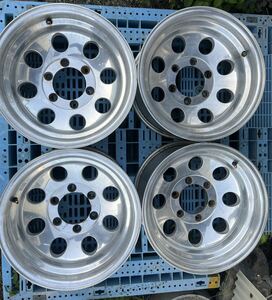 深リム 15x8.0J PCD 139.7 6H ET-28 ミッキートンプソン MICKEY TOMPSON アルミホイール 4本 セット