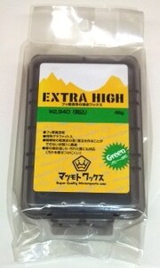 旧パッケージ品SALE! マツモトワックス 【EXTRA HIGH GREEN】 -7℃～-20℃ 40g 新品正規 ハイフッ素滑走ワックス （郵便送料込み）