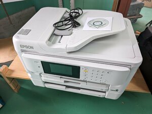 通電確認済★動作未確認の為ジャンク品★EPSON★A3ビジネスインクジェットFAX複合機★PX-M5081F★C443A