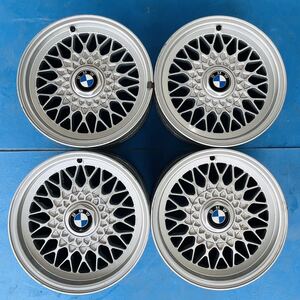 BMW E34 5シリーズ純正 15インチ 7J +20 5H PCD120 ハブ径73mm 1179774 4本セット