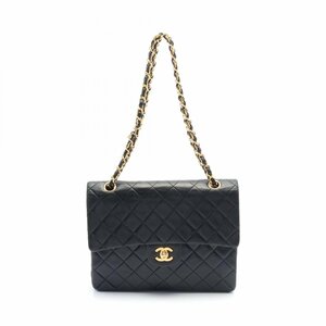 シャネル マトラッセ Wフラップ ブランドオフ CHANEL その他 ショルダーバッグ ラムスキン 中古 レディース