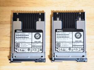 ★2個セット★DELL (KIOXIA OEM) 400GB SAS SSD 2.5インチ★良品★宅急便コンパクト送料無料★(E)