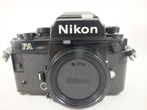 ♪ Nikon ニコン FA フィルム一眼レフカメラ 現状品 中古 250111S8650