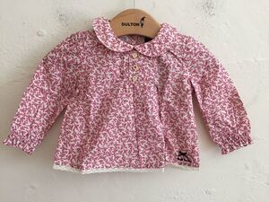 【送料無料】新品タグ付 PAUL SMITH junior ポール スミス ジュニア 幼児 花柄 ブラウス ワンピース サイズ6m