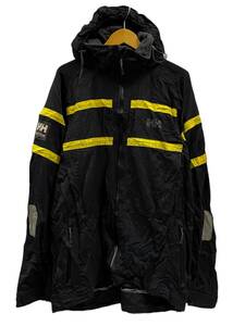 HELLY HANSEN (ヘリーハンセン) ナイロンジャケット マウンテンパーカー ブルゾン リフレクター付 31293K 31549 L ブラック メンズ/078