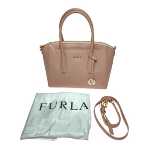 ◎◎ FURLA フルラ 2WAYバッグ ハンドバッグ ショルダーバッグ レディース ピンク やや傷や汚れあり