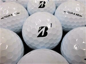 ★良質美品★ブリヂストン BRIDGESTONE『TOUR B XS』2022年モデル Bマークエディション ホワイト 20個 ロストボール★