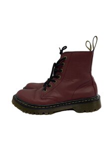 Dr.Martens◆LUANA/7ホール/レースアップブーツ/UK5/BRD/レザー/CA004