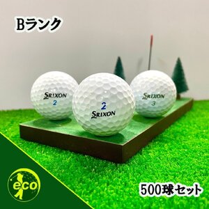 ロストボール スリクソン 各種混合 ホワイト 500球 Bランク 中古 ゴルフボール ロスト SRIXON エコボール 送料無料