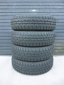 M33　トーヨー　GARIT GIZ　155/65R14　中古４本　バリ山！！　うっすらいぼ付き