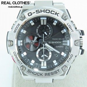 G-SHOCK/Gショック G-STEEL/Gスチール Bluetooth搭載 タフネスクロノグラフ タフソーラー GST-B100D-1AJF /000