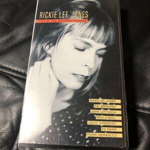 音楽ビデオテープ　RICKIE LEE JONES LIVE AT WILTERN THEATRE リッキー・リー・ジョーンズ　ライブ1992