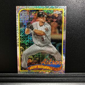 Jeff Bagwell 2024 Topps Series1 #T89C-37 1988-2023 35th Anniversary Silver Pack Chrome Mojo Refractor Astros