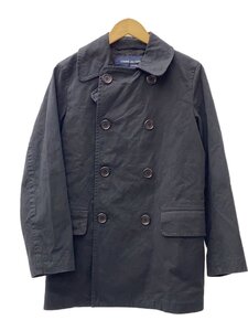 COMME des GARCONS HOMME◆トレンチコート/XS/コットン/BLK