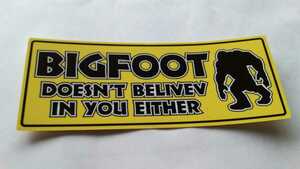 BIGFOOT　ステッカー　防水