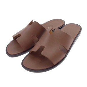 HERMES エルメス Izmir Sandals イズミール サンダル ブラウン系 42【極上美品】【中古】