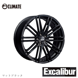 送料無料 クライメイト SUW Excalibur MBK 7.5J-19 +45 5H-100 (19インチ) 5H100 7.5J+45【1本単品 新品】