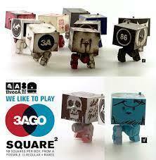 開封未展示 ThreeA ThreeA 3AGO Square ten pack 組合2 ASHLEY WOOD アシュレイ・ウッド スリーエー underverse 3A