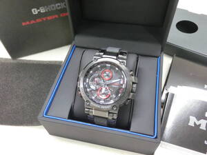 #36683 CASIO G-SHOCK MTG-B1000B-1AJF 稼働品 電波ソーラー腕時計 MT-G