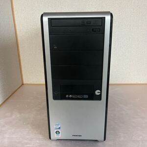 未検品 デスクトップ FRONTIER FRCA7302/Q Windows vista Core i2 A870