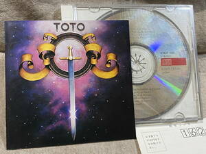 TOTO - S/T 宇宙の騎士 32DP180 CSR刻印 国内初版 税表記なし3200円盤 アンケートはがき付 レア盤