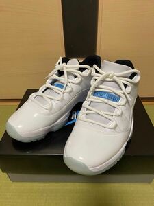 NIKE AIR JORDAN 11 LOW LEGEND BLUE ナイキ エアジョーダン11 ロー レジェンドブルー 28.5 US 10.5 美品