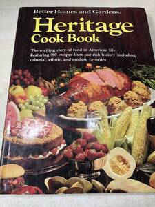 洋書　英語　Better Homes and Gardens　Heritage Cook Book　【a-1199】