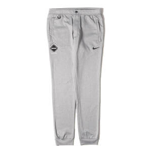 F.C.Real Bristol エフシーレアルブリストル パンツ サイズ:M NIKE ビッグスウッシュ スリム スウェット パンツ (SWEAT LONG PANT) グレー