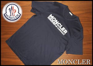 MONCLER ロゴTシャツ 国内正規品 モンクレール メンズ M 半袖Tシャツ ショートパンツ ナイロン ブルゾン ダウン ネイビー 紺色 ホワイト