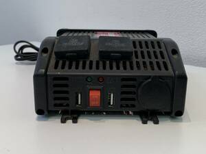 ST 【送料無料】 メルテック DC-ACインバーター DCDC 3WAY INVERTER 24V車 HDC-120 