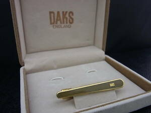 ◎№1059◎■良品■ダックス「DAKS」【ゴールド】■タイピン・ネクタイピン ♪