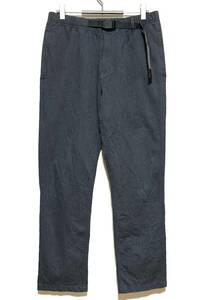 【美品】GRAMICCI NN-PANTS JUST CUT（M）チャコール グラミチ クライミング ナロー パンツ ストレッチ テーパード ジャストカット