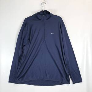 パタゴニア Patagonia キャプリーン ハーフジップ 長袖シャツ ネイビー系 XLサイズ メンズ 44263S6