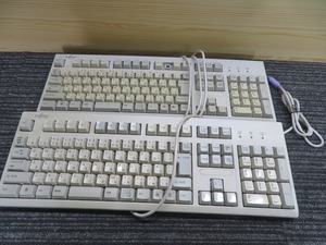 Z☆FUJITSU　キーボード　PC用　MODEL SK-5400　2台セット　現状品