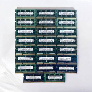 送料無料 DDR3メモリ PC3-12800 4GB 23枚 PC3-10600 4GB 23枚　46枚セット ノートPC用 