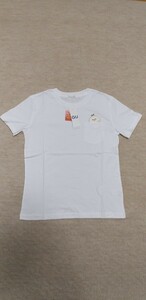 GU☆ジーユー☆半袖☆Tシャツ☆レディース☆Ｍサイズ☆白☆新品☆タグ付き