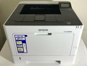 【埼玉発】【EPSON】A4モノクロプリンター　LP-S280DN　★小型大容量モデル★カウンター114枚 !極少!★動作確認済★　(11-3438)